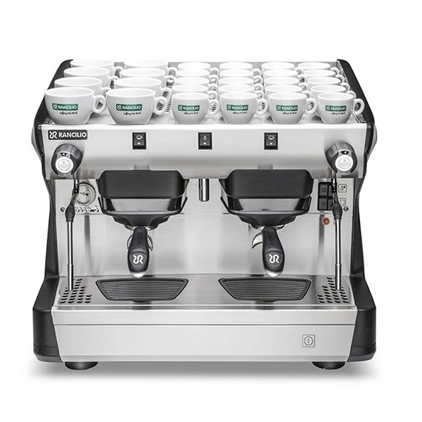 Cafetera Rancilio Classe 5-2 grupos usb tall compacta semiautomática negro