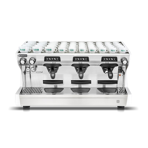 Cafetera Rancilio Classe 5-3 grupos USB volumétrica blanco