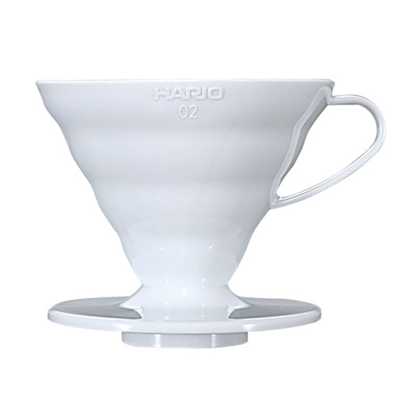 Dripper V60 02 Acrílico blanco