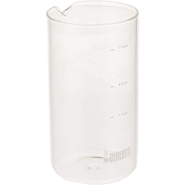 Repuesto de vidrio Prensa Francesa de 8 tazas Bialetti 1 litro