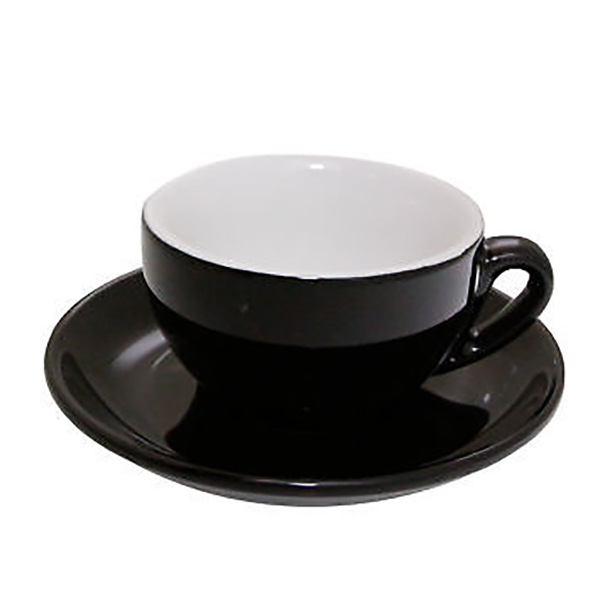 Tazas Latte 200ml Nuova Point color negro