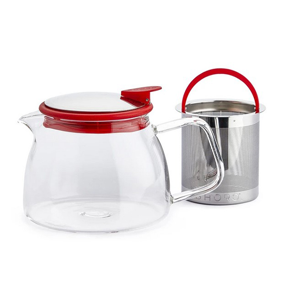 Tetera Bhoro 450ml color rojo