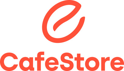 Logo CafeStore en rojo