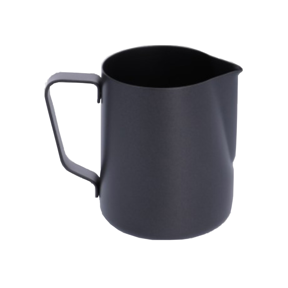 Pitcher EDO Barista 350cl (12oz) - Negro con recubrimiento en teflón