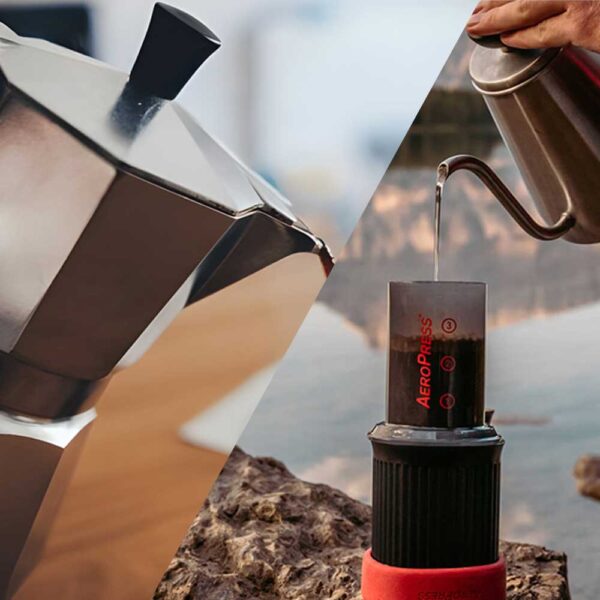 Aeropress vs Moka: Dos maneras únicas de disfrutar del café
