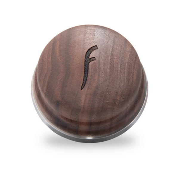 Tamper de acero y madera de nogal de 58mm para cafetera flair 58