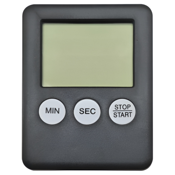 Cronómetro Timer Temporizador Digital para espresso barra de café color negro con imán