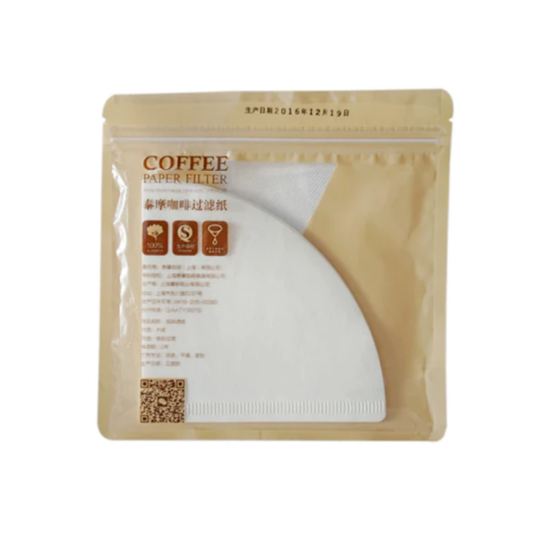 Filtros de papel V02 Timemore (100 unidades) empaque