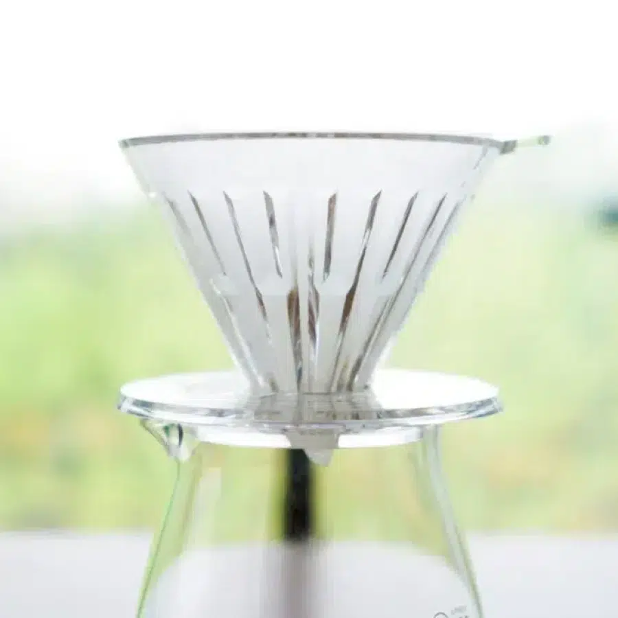 Dripper 02 Eye Brewer Set PCTG Transparente vista detalle