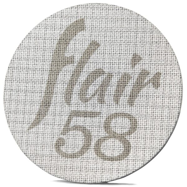 Malla filtro pantalla difusora para espresso de 58mm flair